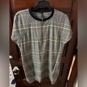 Zara shift dress with pockets